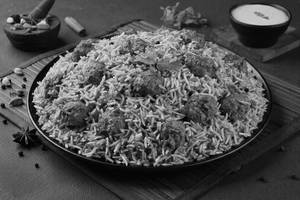 Hyderabadi Mutton Kefta King Biryani (Serves 2)