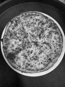 Mushroom Pizza-