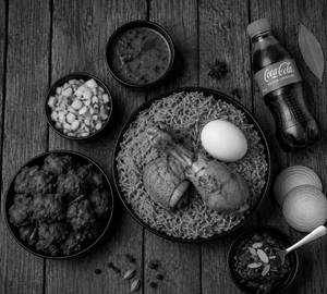 Chicken Biryani Chicken 65 Beverage Combo