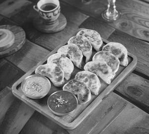 Veg kothey pan fried momo