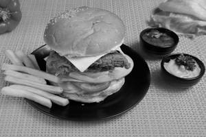 Crispy Fried Chicken Burger