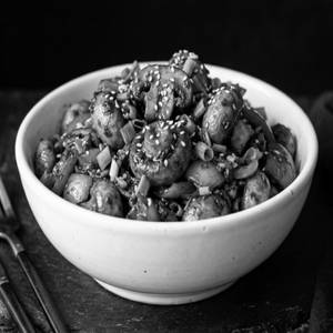 Crispy Chilli Mushroom Dry