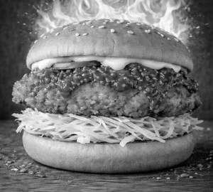Korean Spicy Chicken Burger