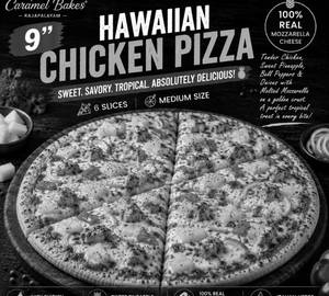 9" Hawaiin Chicken Pizza