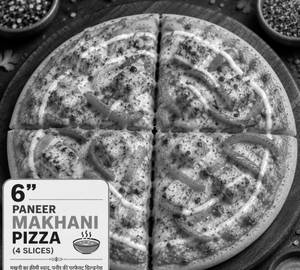 6" Paneer Makhani Pizza