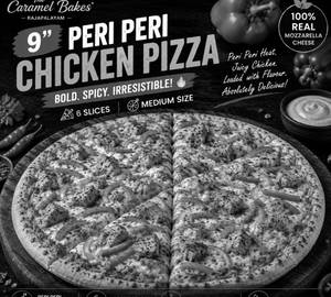 9" Peri Peri Chicken Pizza