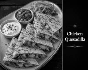 Chicken Quesadilla( We Serve Halal Only)