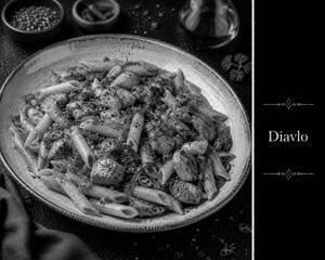 Diavlo Penne Pasta( We Serve Halal Only)