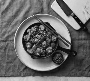 Chilli Mushroom Dry