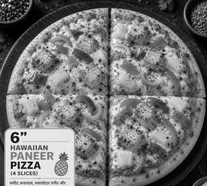 6" Hawaiian Paneer Pizza