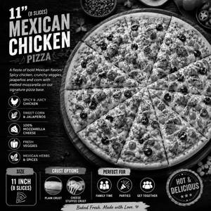 11" Mexican Chicken Pizza
