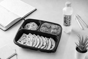 Paneer Tikka Masala Paratha Lunchbox + Lemon Soda Combo