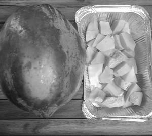 Papaya Fruit Bowl
