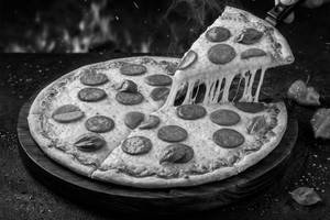 Hell Fire Chicken Pepperoni Thin Crust Pizza