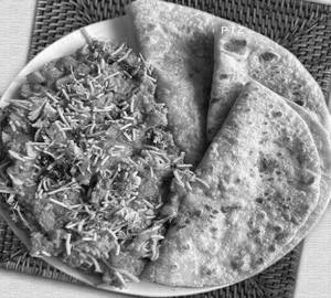 Sev tamatar with 5 tava roti and salad