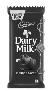 Dairy Milk Chocolate Bar 112 Gms + Rakhi Combo