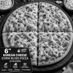 6" Korean Cheese Corn Bliss Pizza
