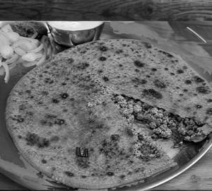 Masala Paneer Paratha [2 Parathas]