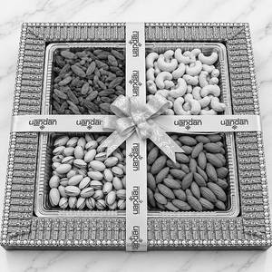 Golden Dry Fruits Hamper