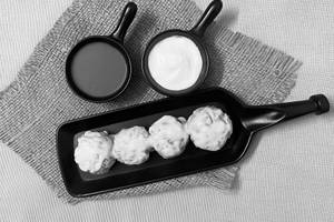 Veg Afghani Momos - [ 8 Pieces ]