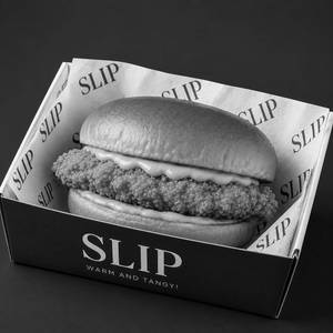 Korean chicken burger single