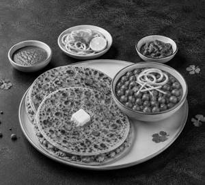 2 Gobi Parantha With Chole