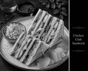 Chicken Club Sandwich( We Serve Halal Only)