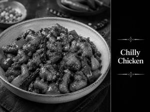 Chilly Chicken( We Serve Halal Only)