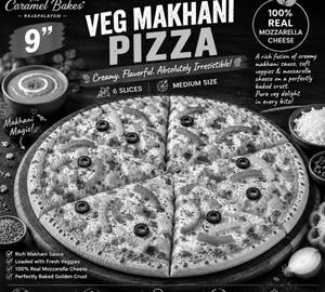 9" Veg Makhani Pizza