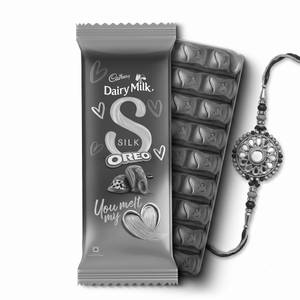 Dairy Milk Oreo 58 gm + Rakhi Combo