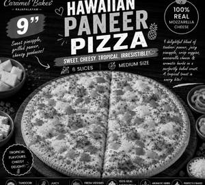 9" Hawaiian Paneer Pizza