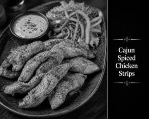 Cajun Spiced Chicken Strips( We Serve Halal Only)