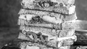 Paneer tikka grilled jumbo sandwich