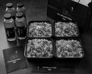 4 X Hyderabadi Chicken Biryani + 4 X Peach Ice Tea