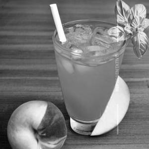 Peach-Basil Lemonade
