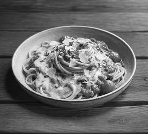 Pink Sauce Spaghetti