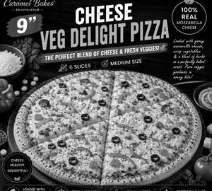 9" Cheese Veg Delight