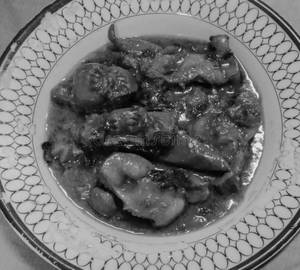 Chicken liver gizzard curry [serves 1]