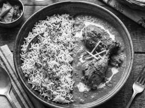 Jeera Rice And 2 Pcs Butter Chicken Masala