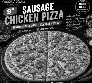 9"Chicken Sausage Pizza