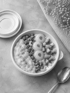 Seetaphal Lychee Greek Yoghurt Bowl (ZERO Sugar, High Protein)