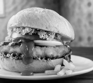 Veg Nuggets Burger