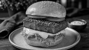 Korean Gochujang Paneer Burger