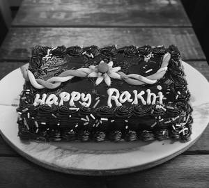 Brownies Rakhi Cake Small