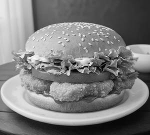 Chicken Nuggets Burger