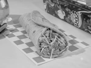 Chicken Arabic Khuboos Shawarma