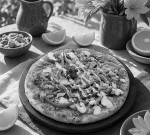 Chicken Shawarma Manakeesh