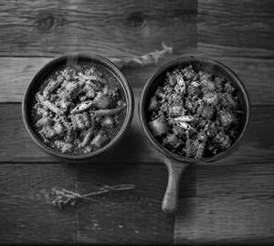 Pork With Bamboo Shoot & Pork Dry Fry Combo – Double Special