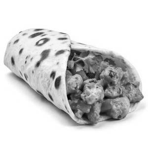 Butter Naan Tikka Roll 6pc