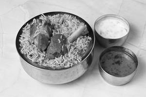 Authentic Andhra Mutton Biryani